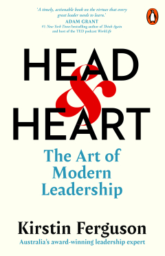 Cover image of book "Head & Heart: The Art of Modern Leadership"